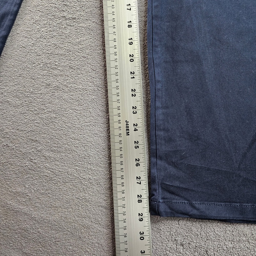 Banana Republic Chino Pants Men's 34x30 Blue‎ Performance Mid-Rise Straight Leg - Picture 4 of 10